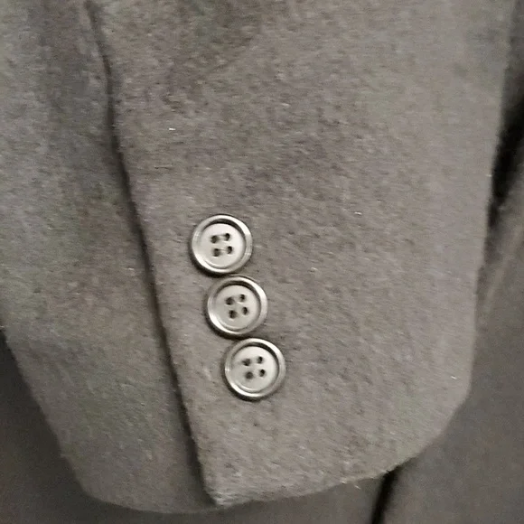 Mens Wool Coat,Black by BOSTON'S TRADERS - Picture 3 of 14